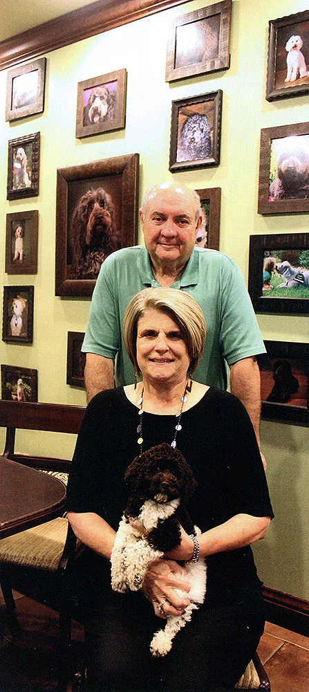 Al and Jacqueline Gordy with "Choo"